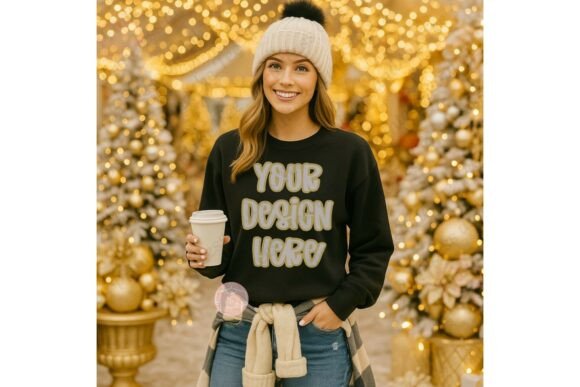 Download Boutique Style Christmas Mockup Gildan - Premium Resources